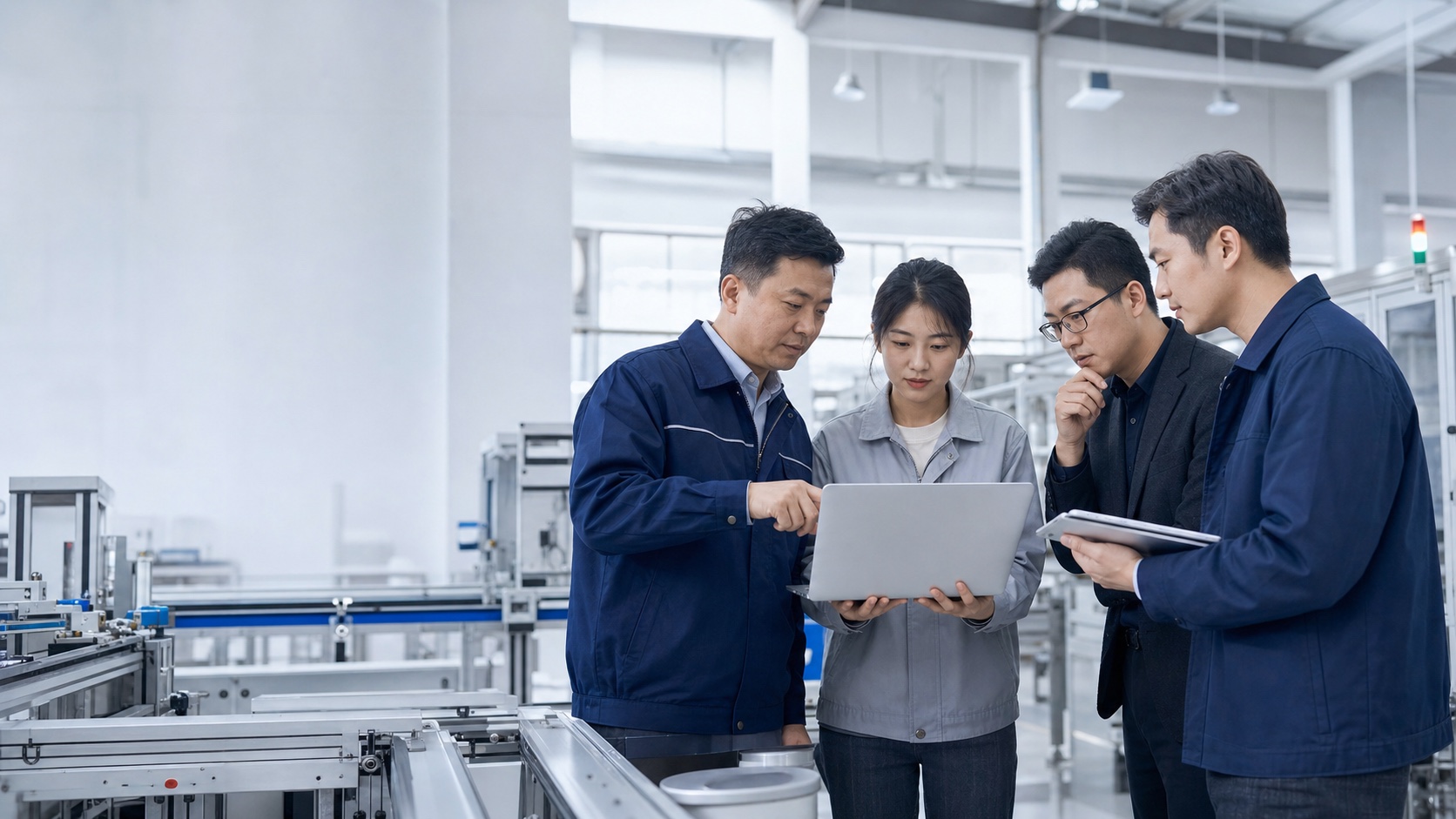 中国制造企业 AI 项目现场